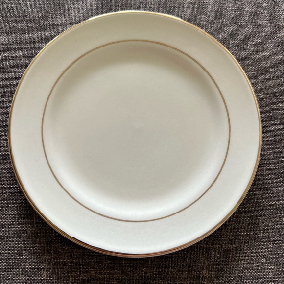 6” Philippe Richard Double Gold Band Plates (6 total) - Picture 1 of 6